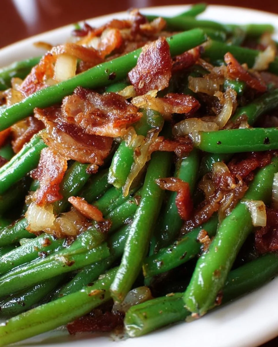 Southern Bacon and Green Beans