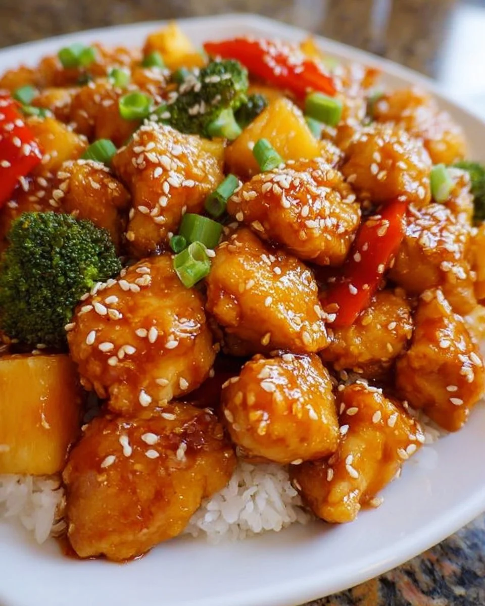 Sweet and Sour Chicken Stir Fry