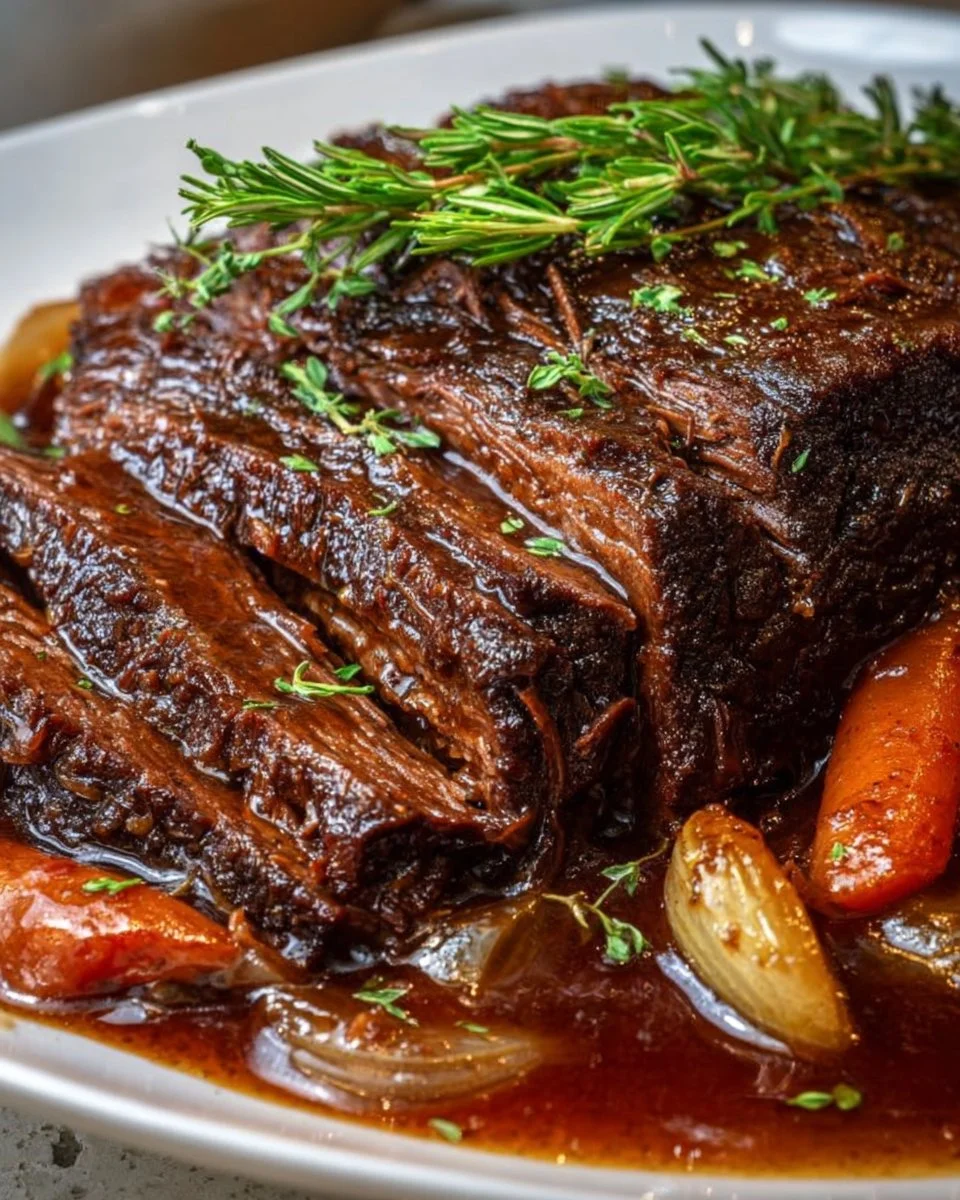 Tender Braised Beef Brisket