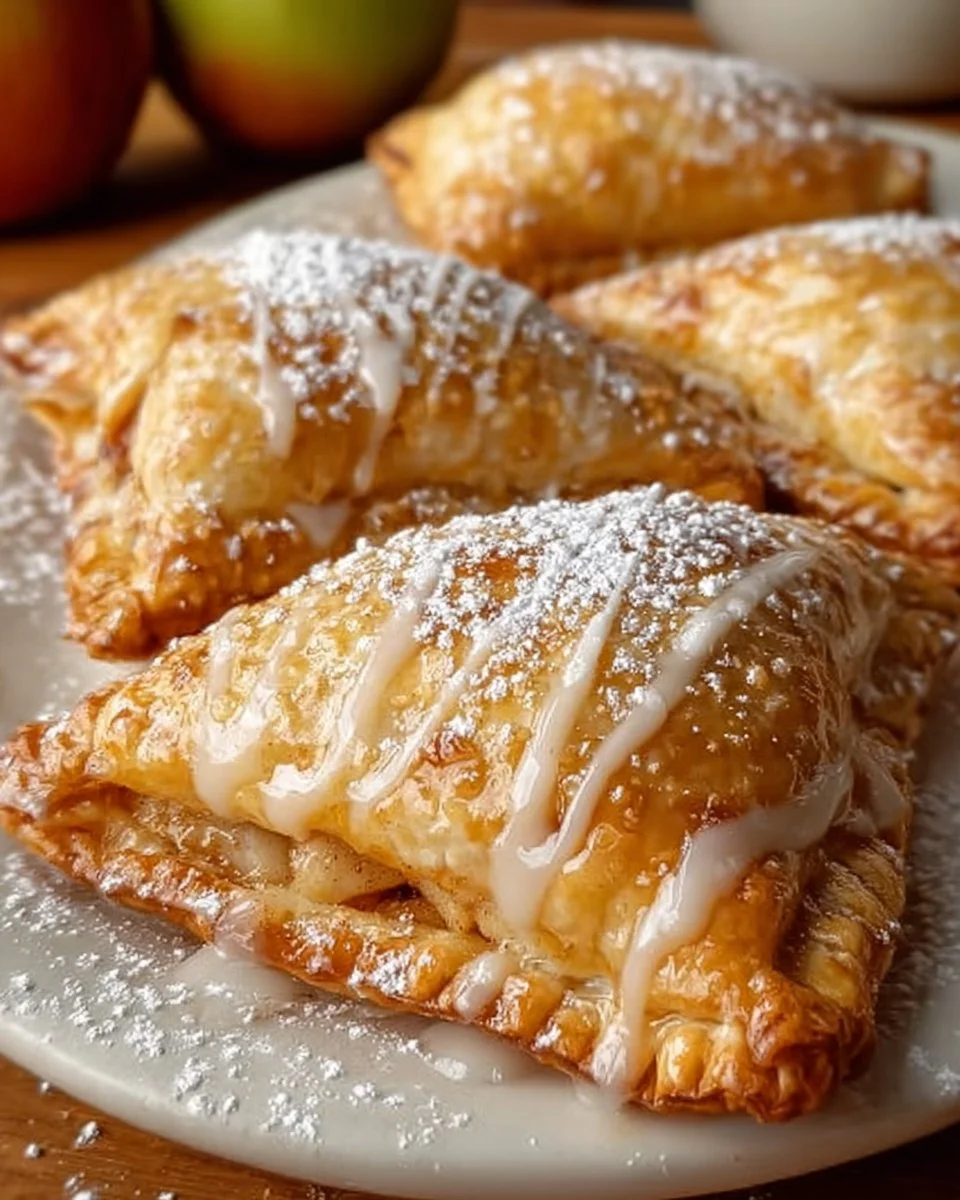 Apple Turnovers with Biscuits