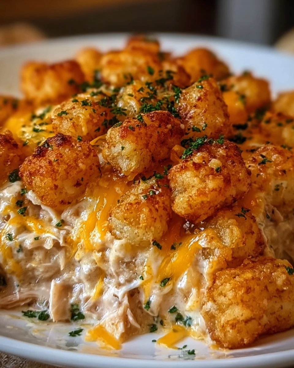 Chicken Tater Tot Casserole