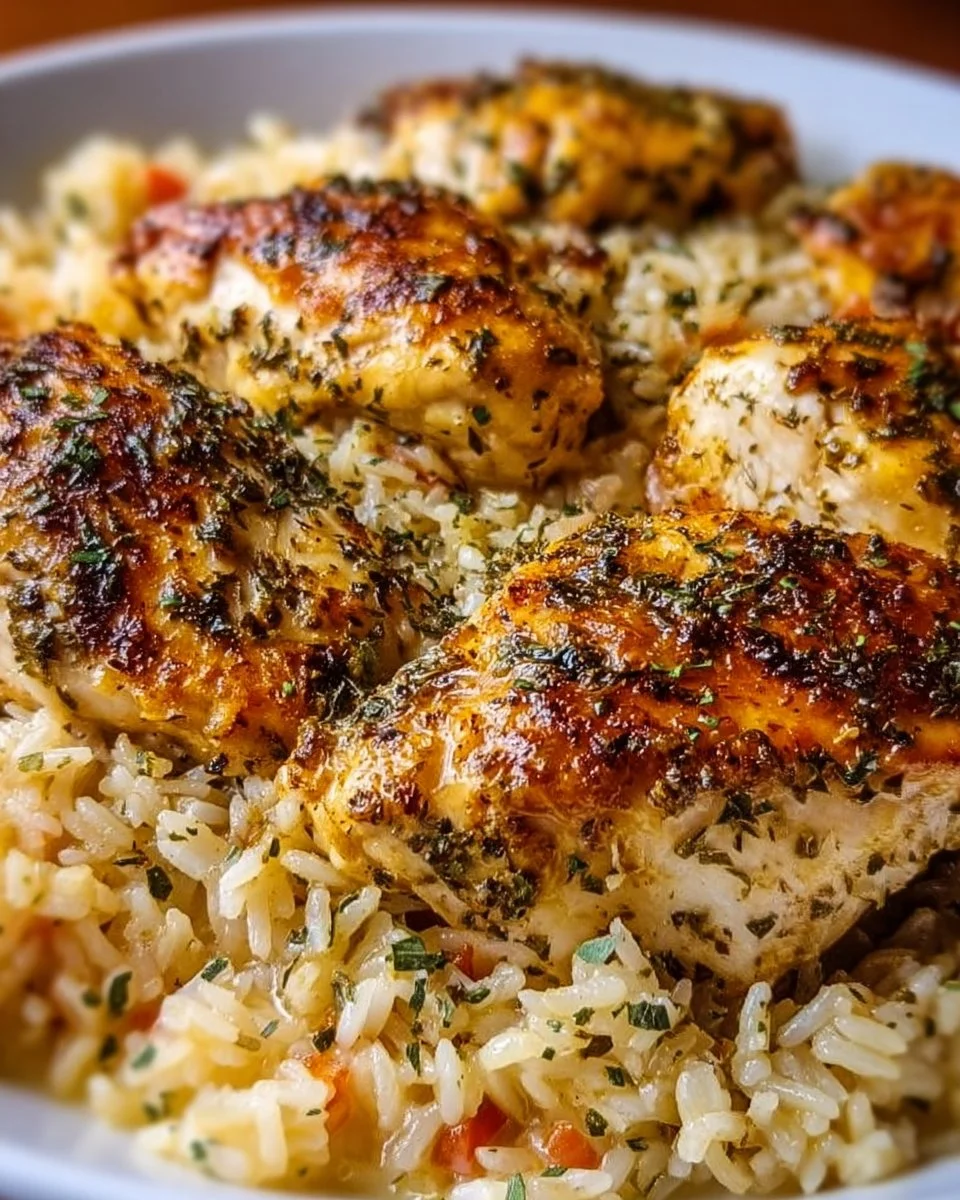 Forgotten Chicken and Rice