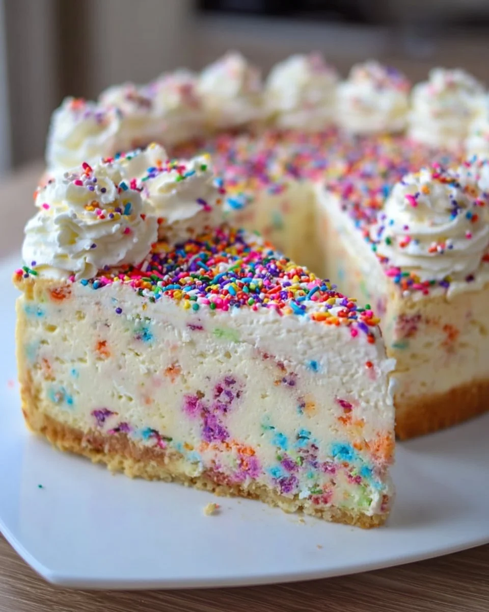 Funfetti Cheesecake Cake