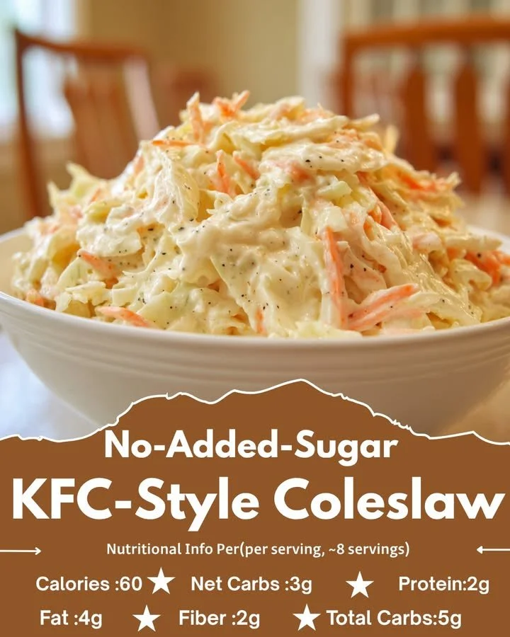 No-Added-Sugar KFC-Style Coleslaw