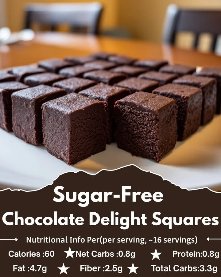 Sugar-Free Chocolate Delight Squares