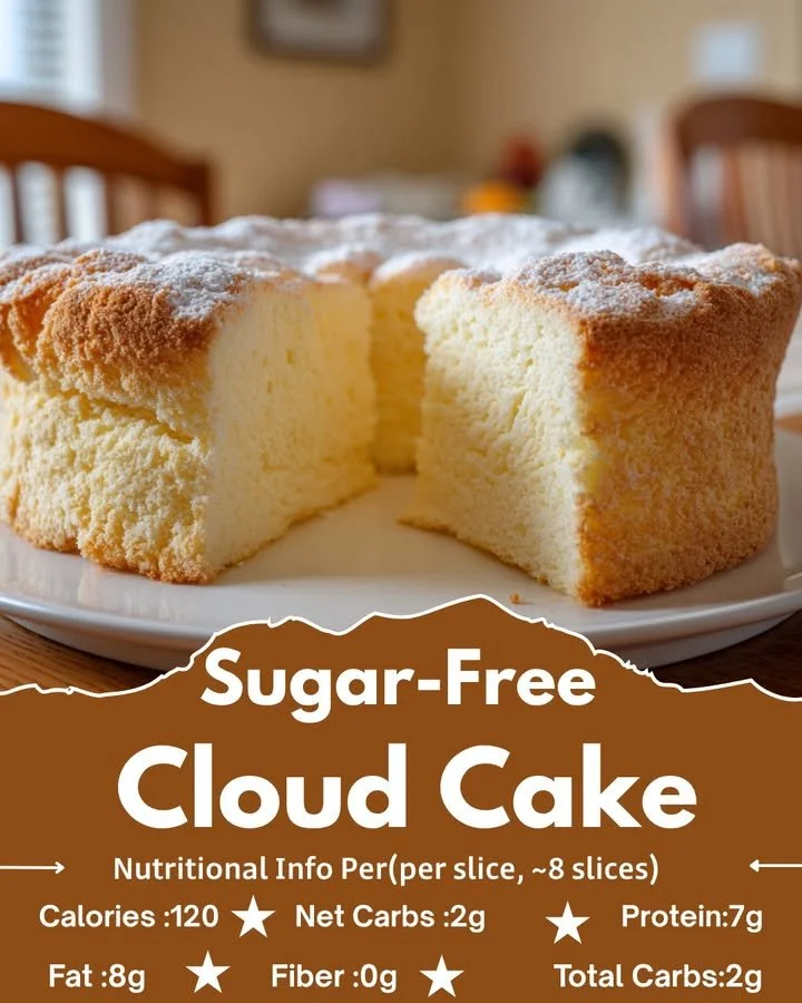 Sugar-Free Cloud Cake