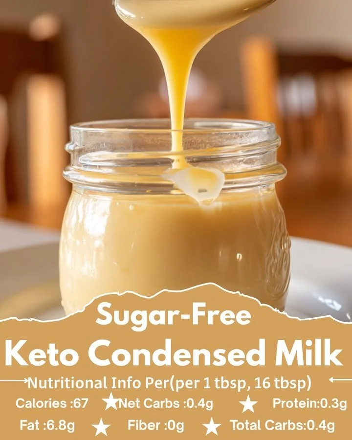 Sugar-Free Keto Condensed Milk