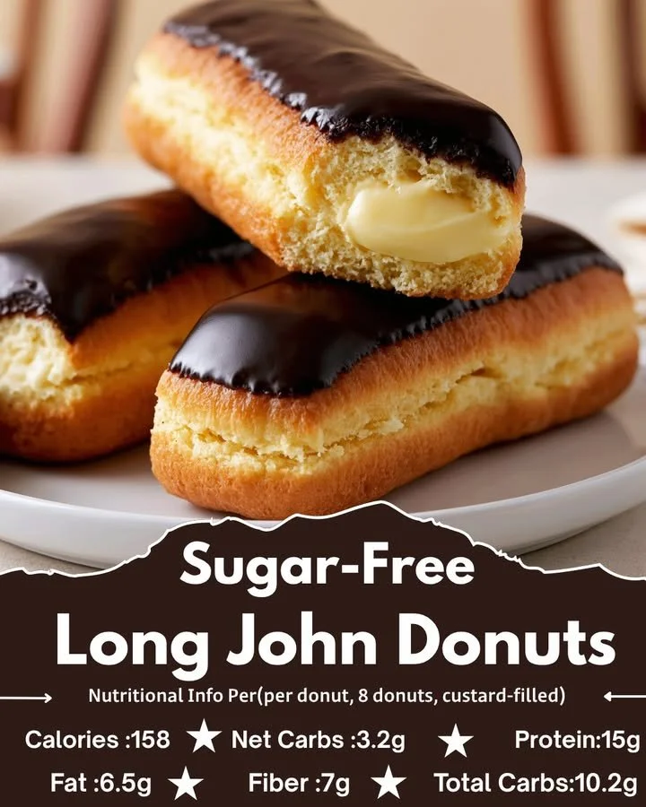 Sugar-Free Long John Donuts