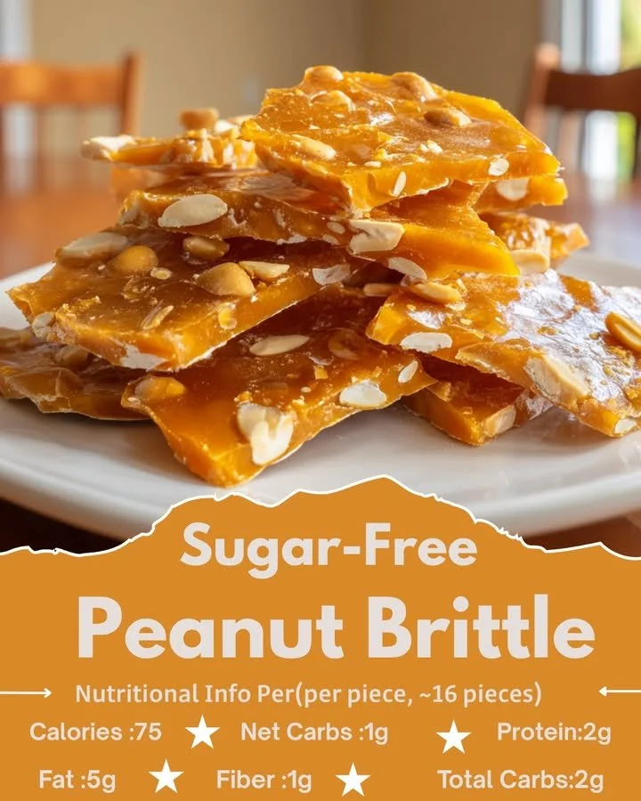 Sugar-Free Peanut Brittle