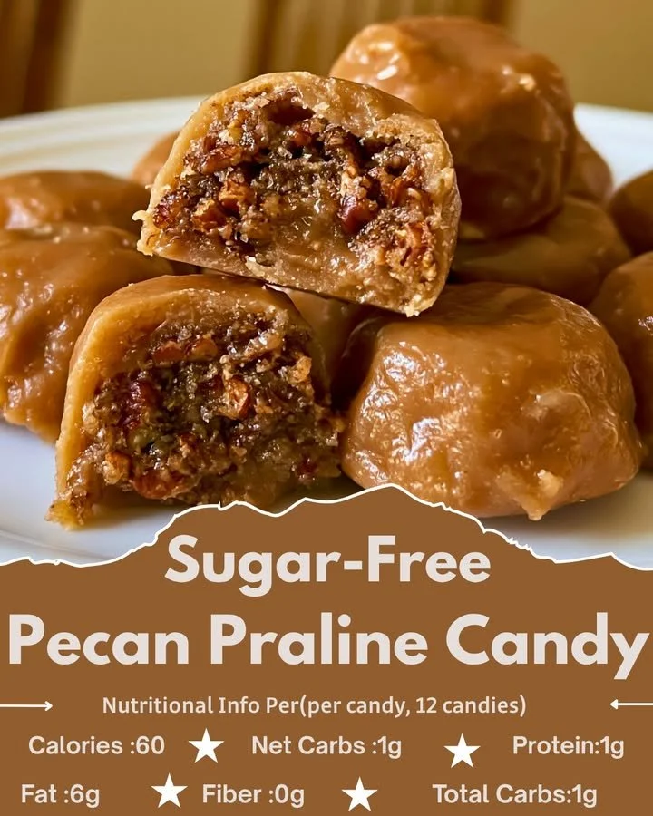 Sugar-Free Pecan Praline Candy