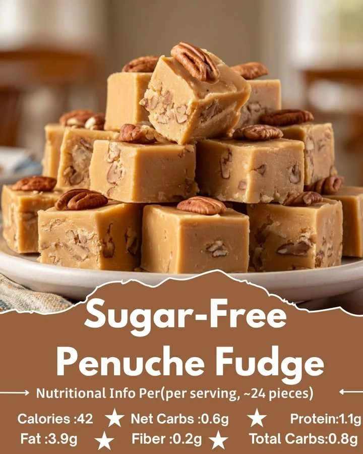 Sugar-Free Penuche Fudge