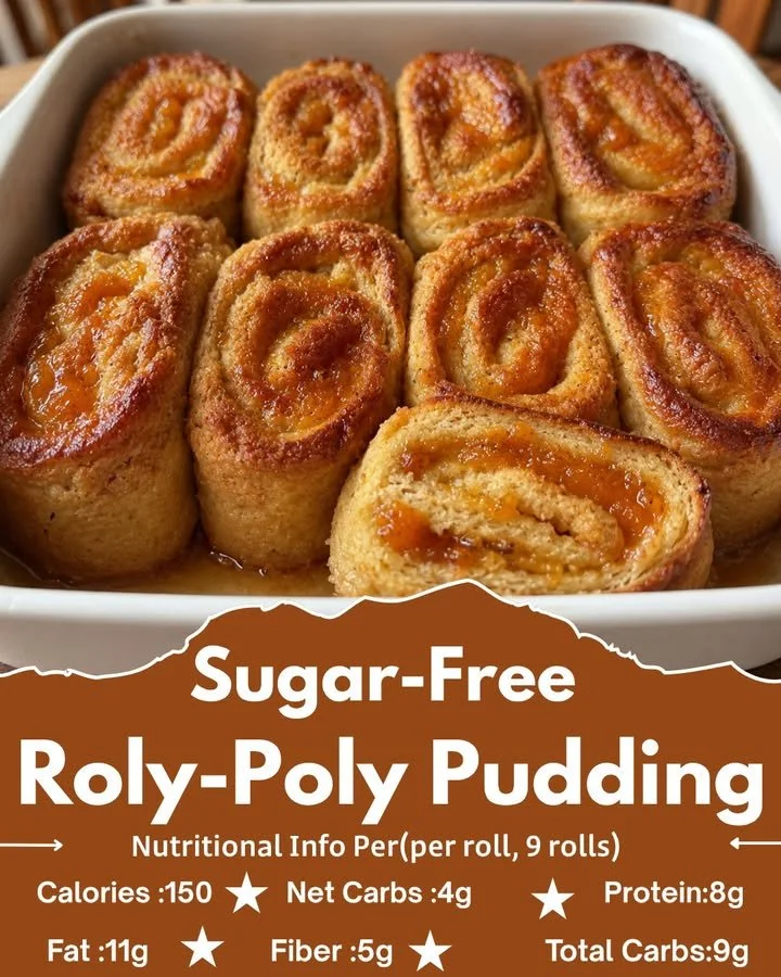 Sugar-Free Roly-Poly Pudding